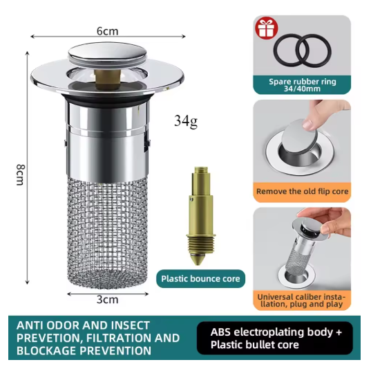 Shower Drain Hair Catcher
