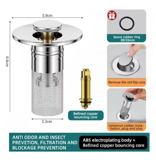 Shower Drain Hair Catcher