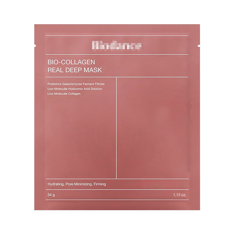 Bio-Collagen Real Deep Mask packaging with brand name on a white background