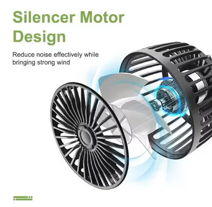 Adjustable Car Backseat Fan