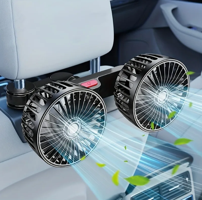 Adjustable Car Backseat Fan