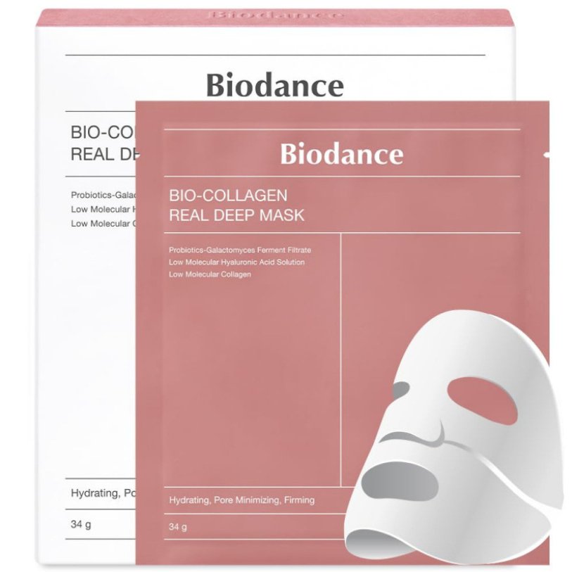 Biodance Bio-Collagen Real Deep Mask packaging on a white background