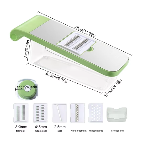 Multi-functional Vegetable Grater Cutter