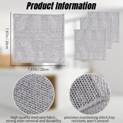 Non-scratch Wire Dishcloth